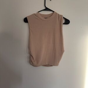 Cider Beige Muscle Tee